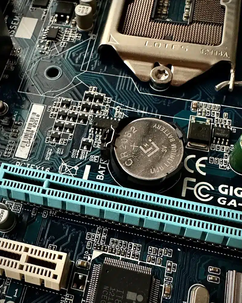 CMOS baterija u laptopu