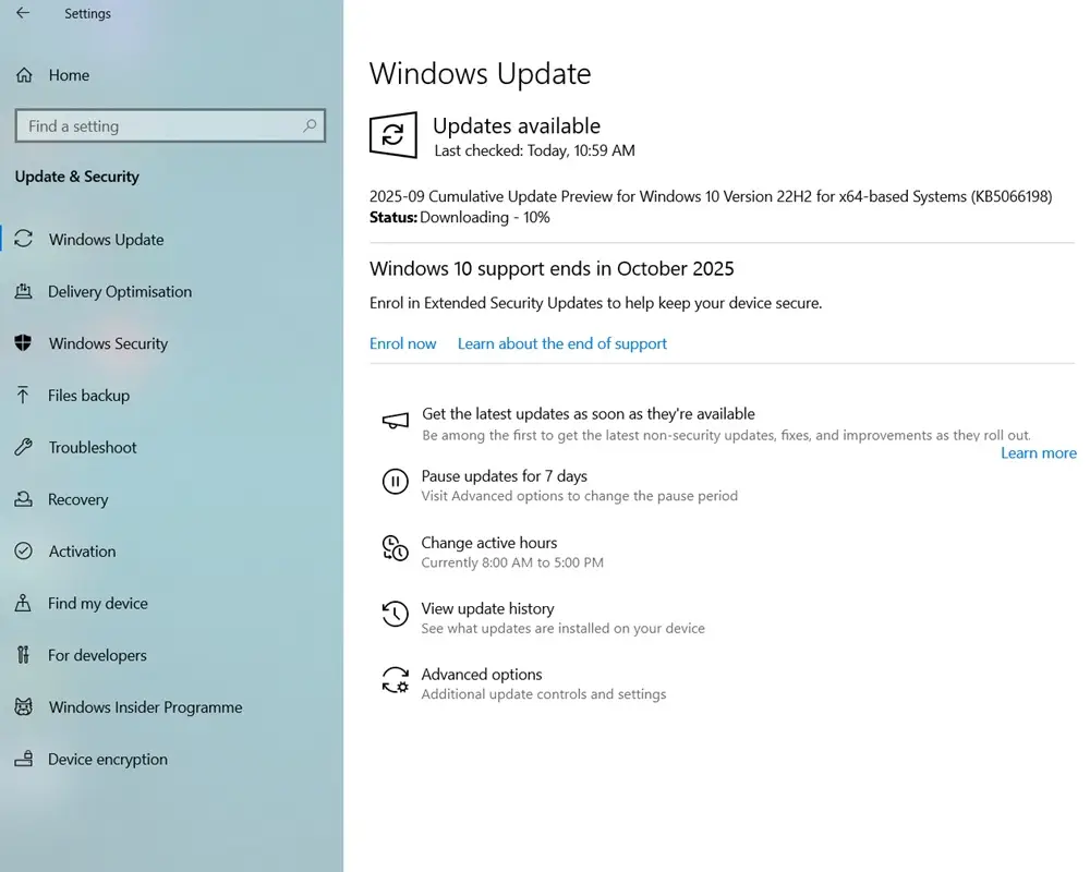 Ažuriranje softvera na laptopu u Kruševcu
