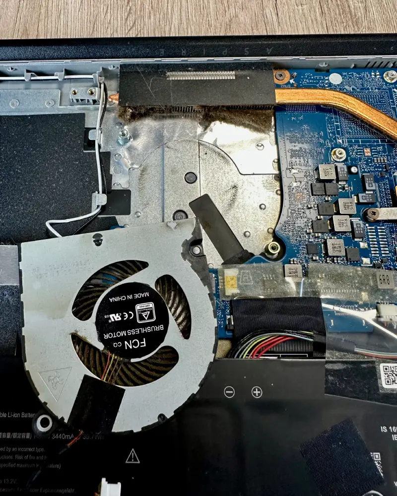 Čišćenje ventilatora i hladnjaka na računaru